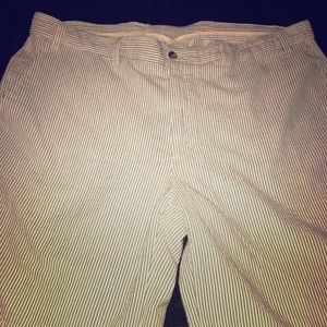 Alan Flusser Blue & White Shorts Size 38